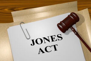 Jones Act folder with gavel