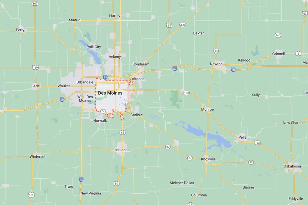 Des Moines, IA Car Accident Loans