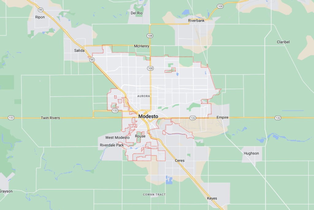 Modesto, CA Car Accident Loans