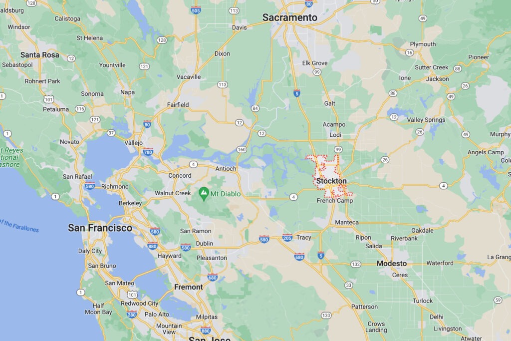 Stockton, CA Car Accident Loans