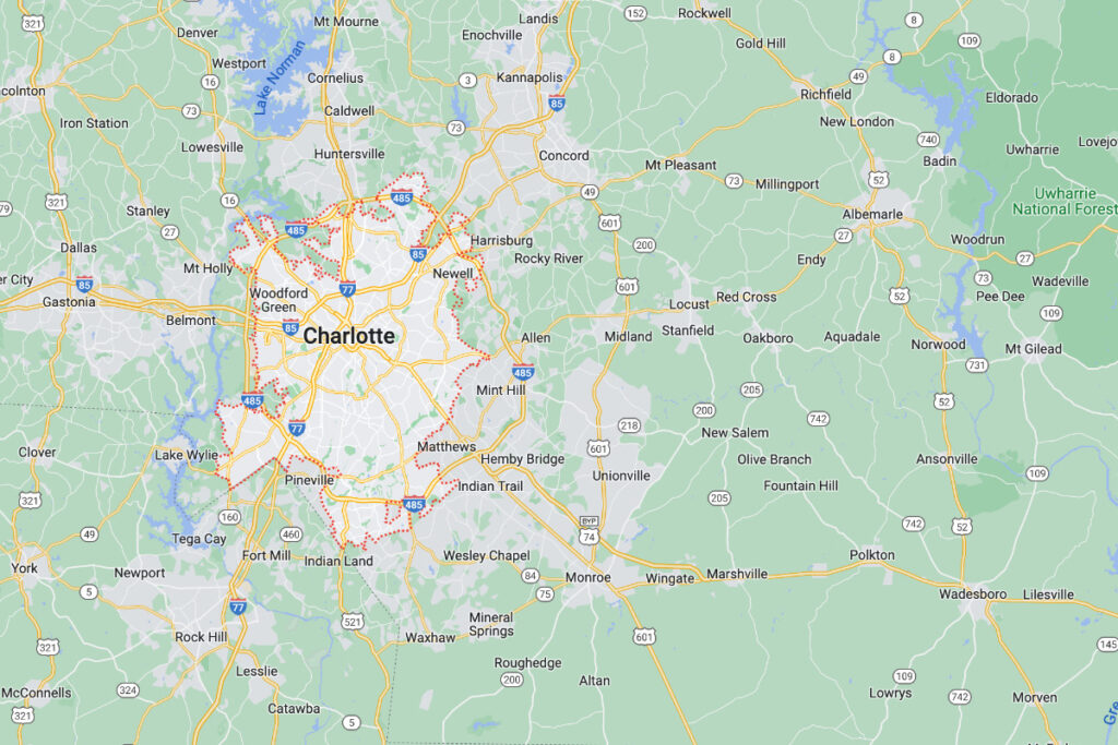 Charlotte, NC Car Accident Loans